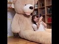 Giant Teddy Bear Plush Stuffed Animals Toy (Brown,103 inches)