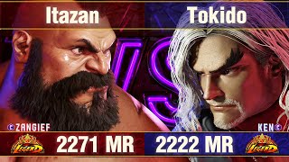 【スト6】板橋ザンギエフ vs ときど (ザンギエフ vs ケン) SF6 Itazan vs Tokido (Zangief vs Ken)