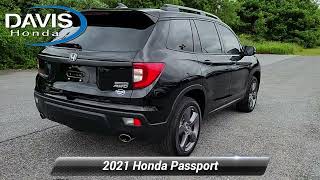 Certified 2021 Honda Passport Touring, Burlington, NJ 230512A