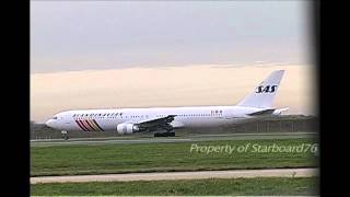 SAS Scandinavian Airline System Boeing 767-383ER OY-KDO in operation at London Heathrow