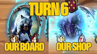 Goldrinn And Baron On Turn 6, This Game is Over | Dogdog Hearthstone Battlegrounds