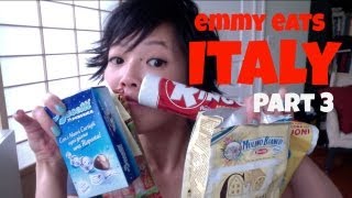 Emmy Eats Italy: pt. 3 - tasting more Italian snacks \u0026 sweets