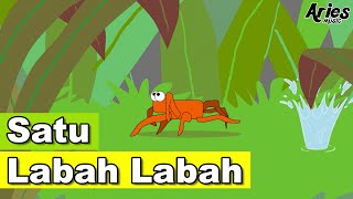 Alif \u0026 Mimi - Satu Labah Labah (Animasi 2D) lagu kanak kanak