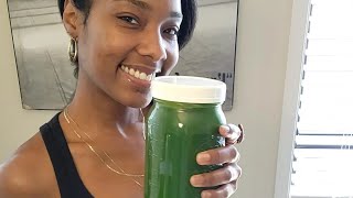 How to make Chlorophyll Juice | Juice with me| Chlorophyll Juice Recipe