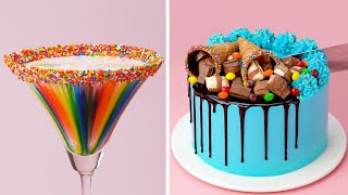 How to Create Stunning Colorful Cakes | Rainbow Cake Decorating Ideas to Impress