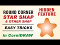 How to Make Corner Round of Other Shap in Corel Draw