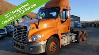 2017 Freightliner Cascadia 125 Tandem Axle Day Cab Tractor - TRO 1115242