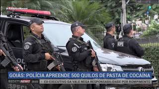 FAB intercepta avião com quase 500 quilos de cocaína em Goiás