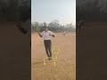 Guruji sports academy mein hurdles running karte time