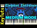 Elegant Entrance [Deltarune: Chapter 2] by Toby Fox - Medium Mode [Piano Tutorial] (Synthesia)