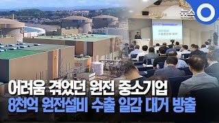 원전 중소기업에 8천억원 수출일감 공급 / OBS 뉴스O