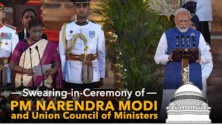 Swearing-in-Ceremony of PM Narendra Modi and Union Council of Ministers at Rashtrapati Bhavan