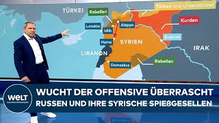 PAUKENSCHLAG IN SYRIEN: Woher kommen plötzlich die islamistischen Elitetruppen der HTS? | WELT Thema