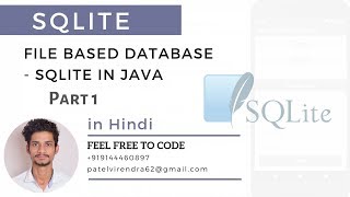 Sqlite in java | Part 1 | Hindi