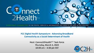 Digital Health Symposium: Advancing Broadband Connectivity as a Social Determinant of Health