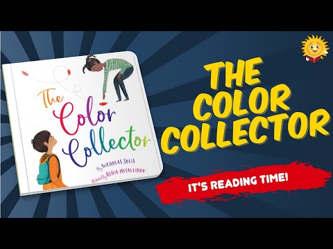 The color collector reading books for children
