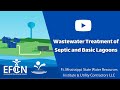 Webinar | Wastewater Treatment of Septic and Basic Lagoons