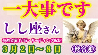 【獅子座】2025年3月2日から8日までのしし座の総合運。#獅子座 #しし座