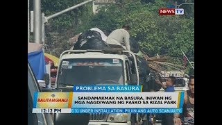 BT: Sandamakmak na basura, iniwan ng mga nagdiwang ng Pasko sa Rizal Park