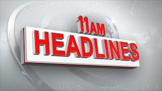 11 Am Headlines I 2nd Nov 2021