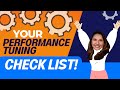 Your Performance Tuning Check List