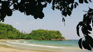 หาดลกกำ อ.สวีชายหาดสวย ทรายขาว น้ำทะเลใส หาดยาวประมาณ 500 เมตร #ที่นี่จังหวัดชุมพร #ที่นี่อำเภอสวี