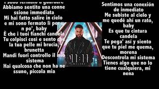 Maluma ft. Ricky Martin - No Se Me Quita | TESTO E TRADUZIONE ITA SIMULTANEA | Lyrics