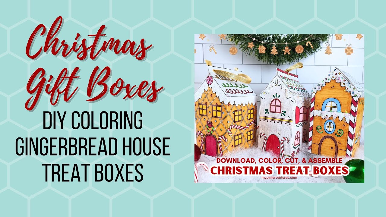 Diy Christmas Gift Box Youtube