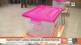 Plebiscito bajo pandemia: Puerto Montt lidera casos activos de COVID-19