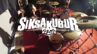 Drumcam SIKSAKUBUR Renounce Me Live At KEDIRI 2017