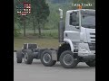 unique combination of steered axles tatra truck