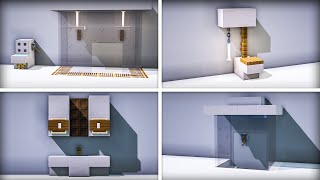 Minecraft: +15 Bathroom Build Hacks/Ideas