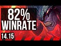 AATROX vs SION (TOP) | 82% winrate, 11 solo kills, Quadra, Legendary, 18/3/3 | VN Master | 14.15