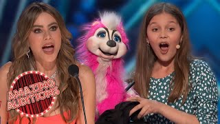 12-Year-Old Brynn WOWS Judges With Her MAGICAL Ventriloquism