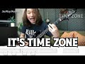 男闘呼組『time zone』後半の盛り上がりがカッチョいいのでフルで弾いてみた【tab スコア ギター 初心者 練習用】音楽の日