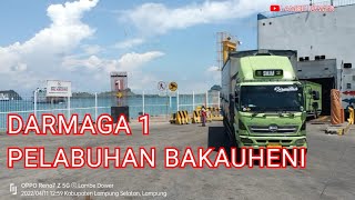 Darmaga 1 Pelabuhan Bakauheni Kapal Shalem