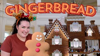 Disney's Grand Floridian Gingerbread House \u0026 Holiday Monorail Loop | Disney World