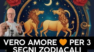 VERO AMORE 🧡 PER 3 SEGNI ZODIACALI #massimotaramasco #segnizodiacali #oroscopo #amore