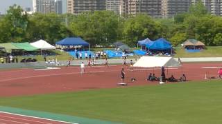 近江高校男子陸上競技部　押谷２００ｍ　2016.5.22