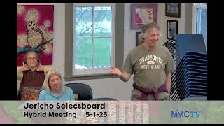 Jericho Selectboard 5-1-2025