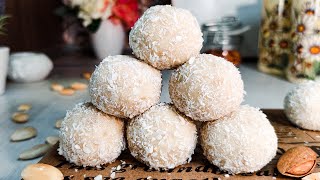 КОНФЕТЫ РАФАЭЛЛО БЕЗ САХАРА ВЕГАН ПОСТНЫЙ РЕЦЕПТ КЕТО  Coconut balls Raffaello without sugar  KETO