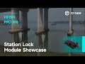 Station Lock Module Showcase | FIFISH PRO W6 ROV | QYSEA Underwater Drone