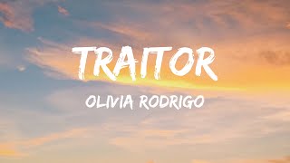 Olivia Rodrigo - Traitor (Lyrics) - Olivia Rodrigo, Jelly Roll, Fifty Fifty, Peso Pluma, Nicki Minaj
