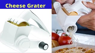 Smart Zyliss Classic Rotary Cheese Grater NSF Restaurant Certified Kitchen  Dining