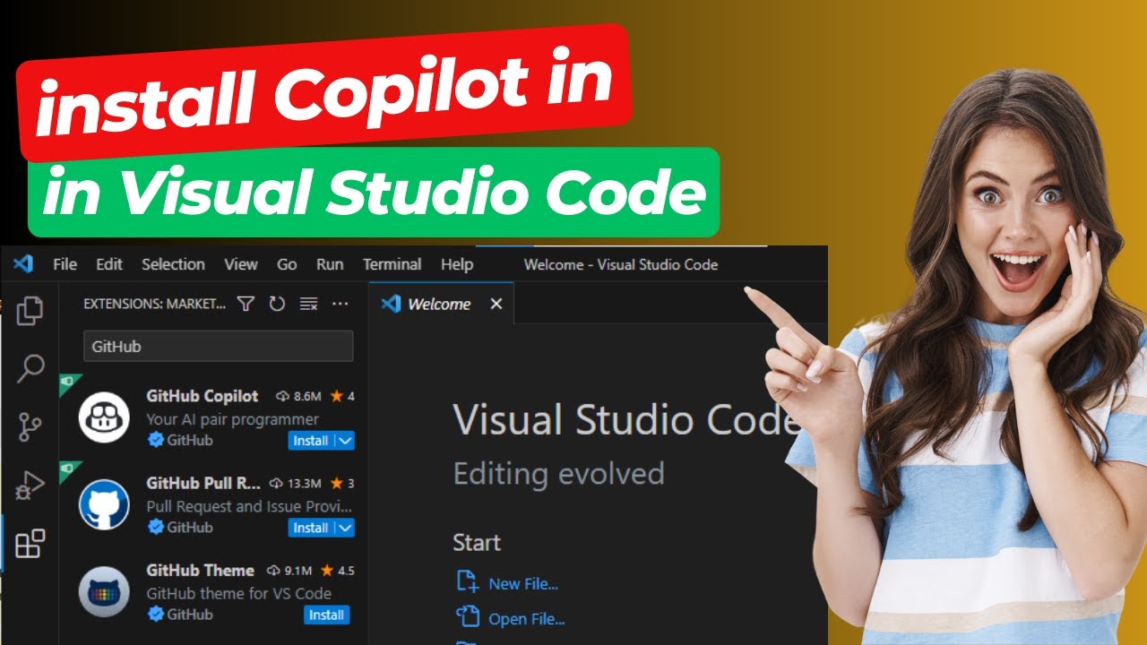 How To Install Copilot In Visual Studio Code | Getting Started With ...