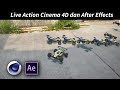 After Effects Cinema 4D Indonesia -   Live Action Compositing Tutorial