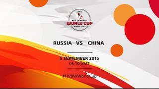 Russia v China - FIVB Volleyball Women's World Cup Japan 2015