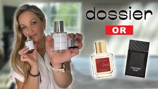 Dossier Perfume Review | The *BEST* Fragrance DUPES | Baccarat Rouge 540 & Tom Ford