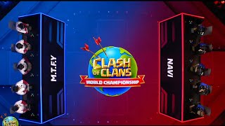 NAVI vs M.T.F.Y | Clash of Clans World Championship Finals | Day 1