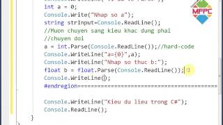 Tutorial C# Basic Change Type With Parse 2